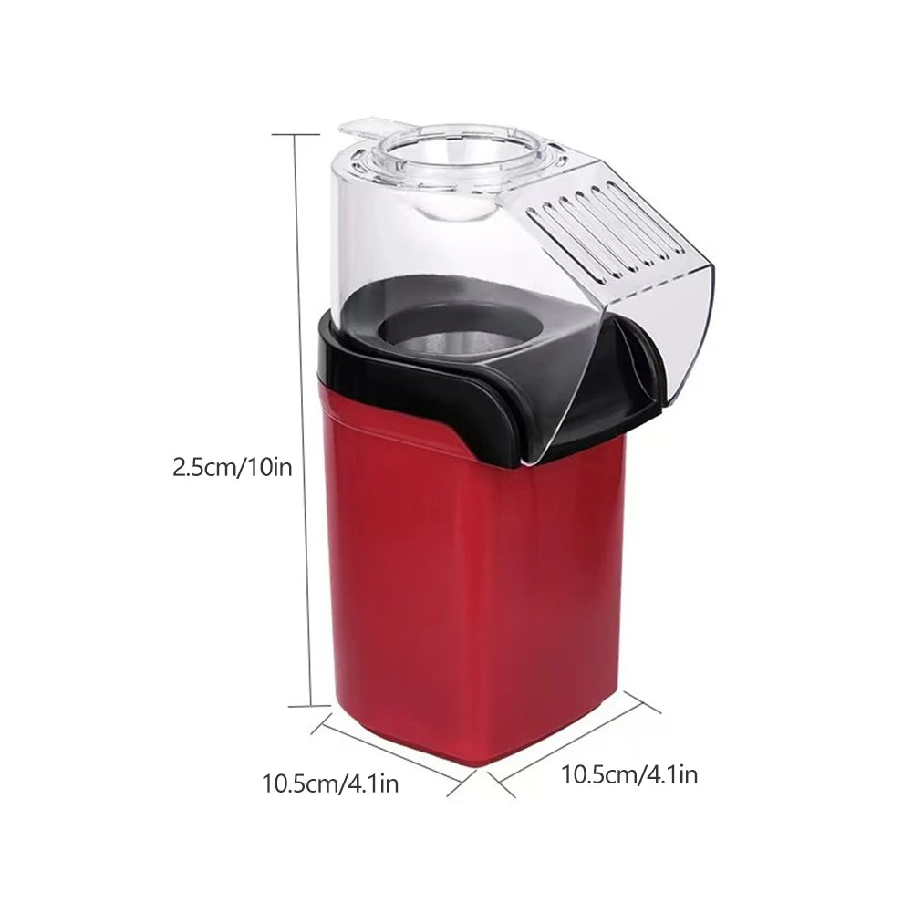 1200w Hot Air Popcorn maker Includes Measuring Cup
