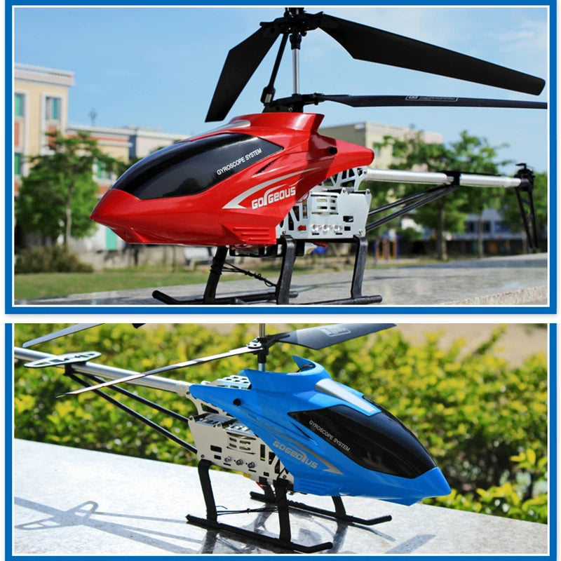 RC Helicopter with Remote Control – 80cm Large Aircraft