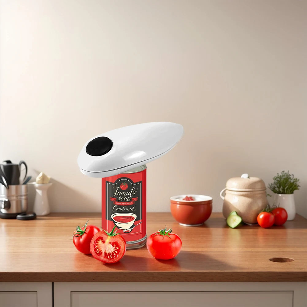 Electric Jar Opener – One Touch Automatic Bottle & Tin Opener