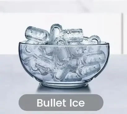 COWSAR Bullet Ice Maker - Portable Countertop Self-Cleaning Ice Maker