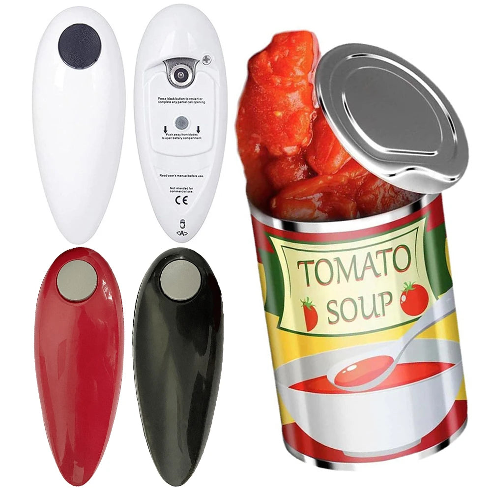 Electric Jar Opener – One Touch Automatic Bottle & Tin Opener