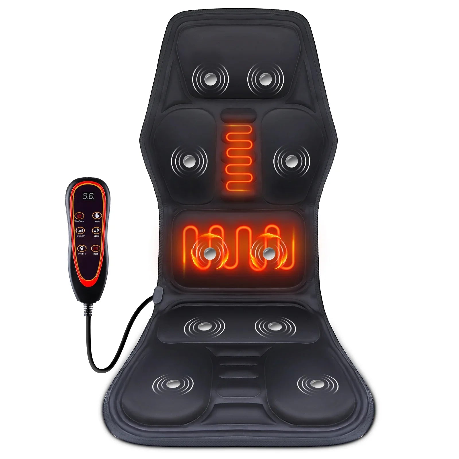 Electric Back Massager with Infrared Heat