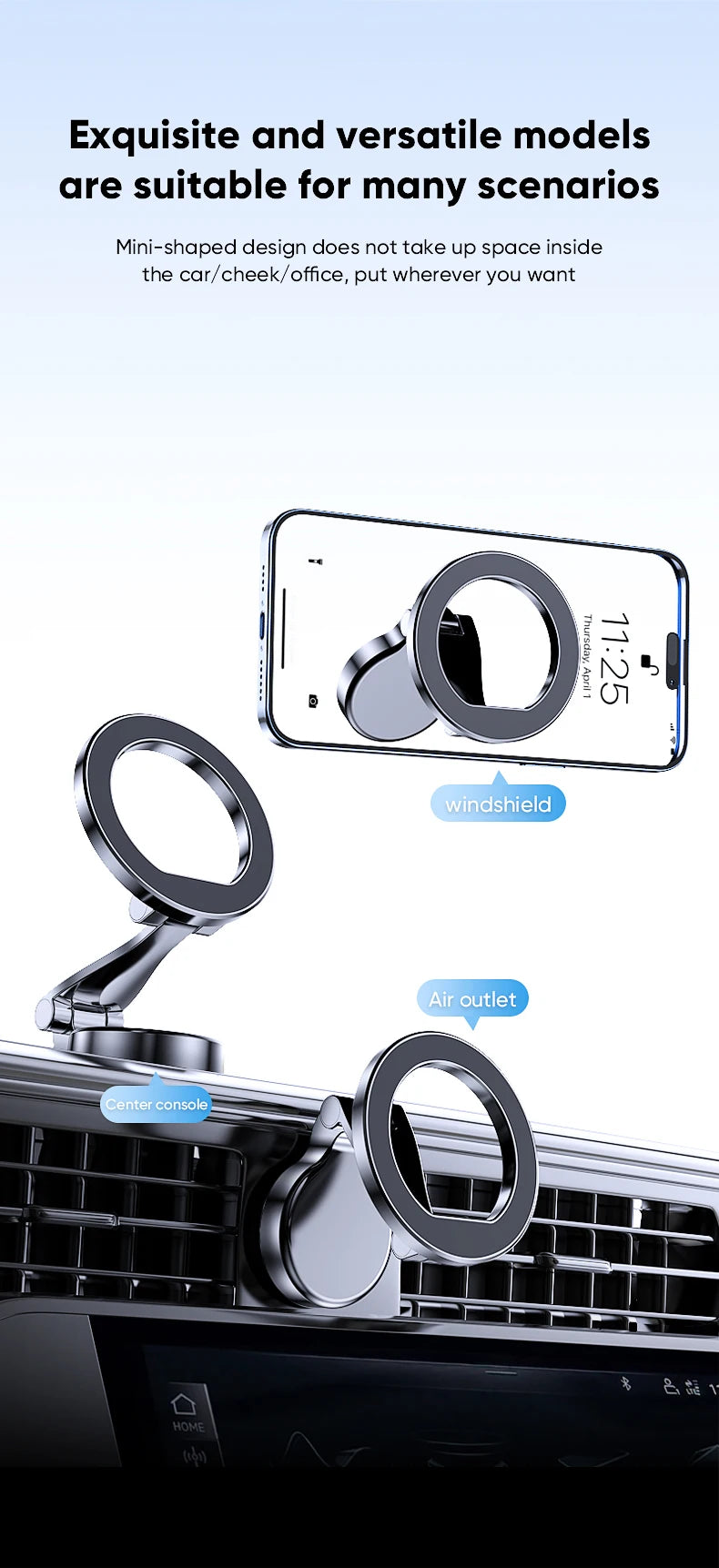 Car Cell Phone Holder For Vehicles