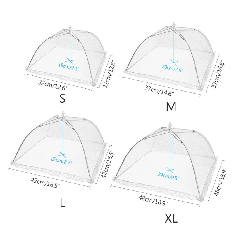 Foldable Picnic Mesh Food Cover