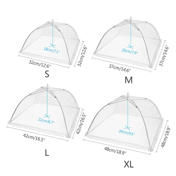 Foldable Picnic Mesh Food Cover