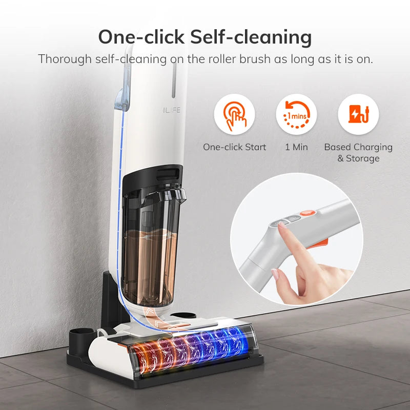 ILIFE W90 Smart Mop - Cordless Wet Dry Cleaning