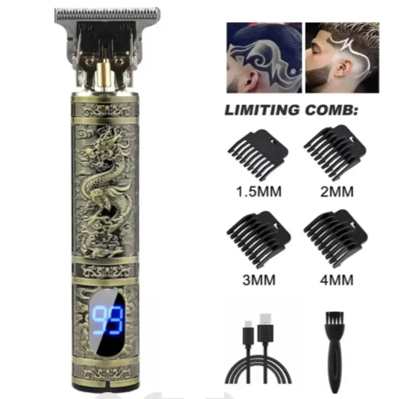 Electric Hair Clipper - Rechargeble Hair Trimmer for Men