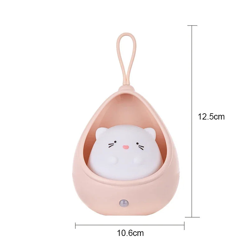 LED USB Rechargeable Intelligent Human Sensing Sleep Light Night Light