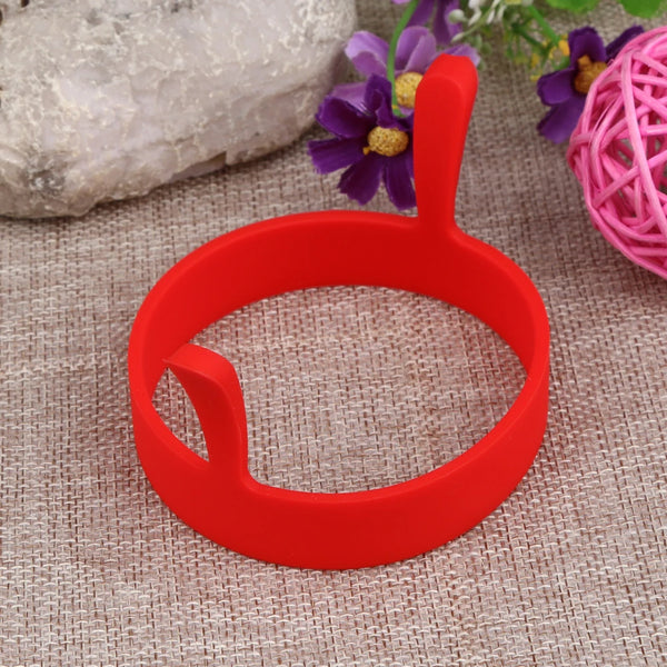 8X Nonstick Silicone Egg Pancake Ring Molds