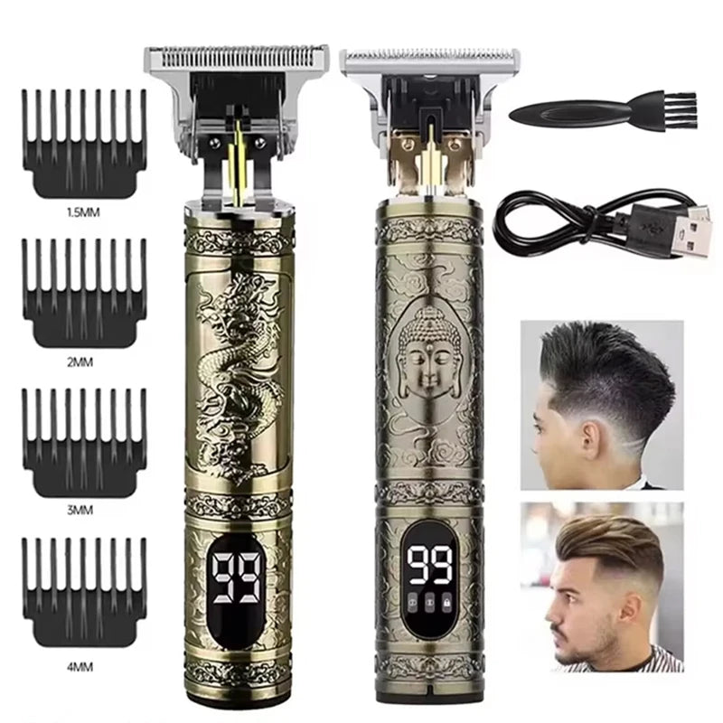 Electric Hair Clipper - Rechargeble Hair Trimmer for Men