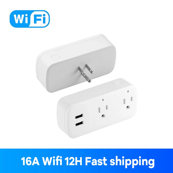 16A Smart Plug with Bluetooth App Control Works with Google and Alexa