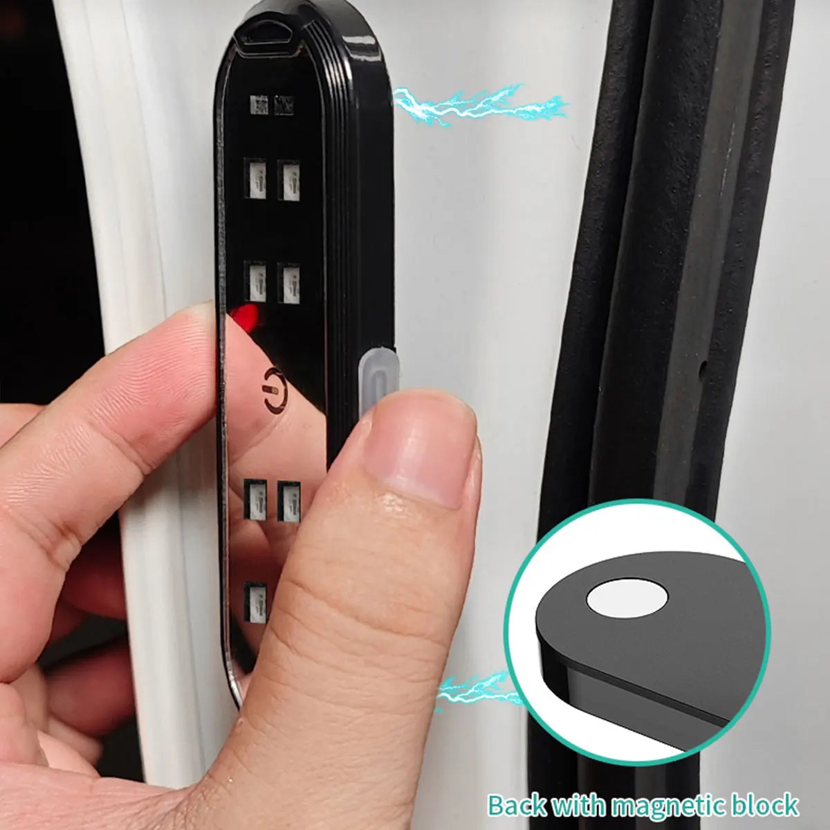 2Pcs Wireless Car RGB LED Door Lights