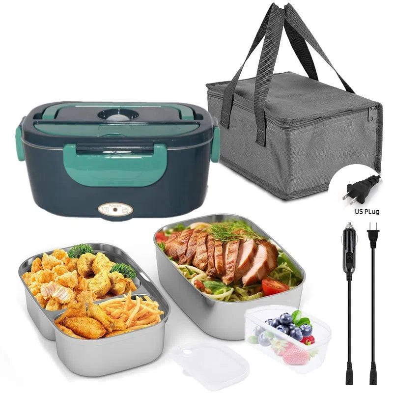 HOMEFISH 1.5L Electric Lunch Box Food Warmer