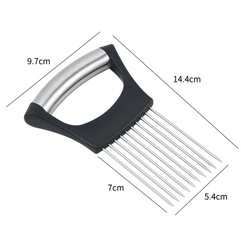 Leeseph Stainless Steel Onion Slicer Holder