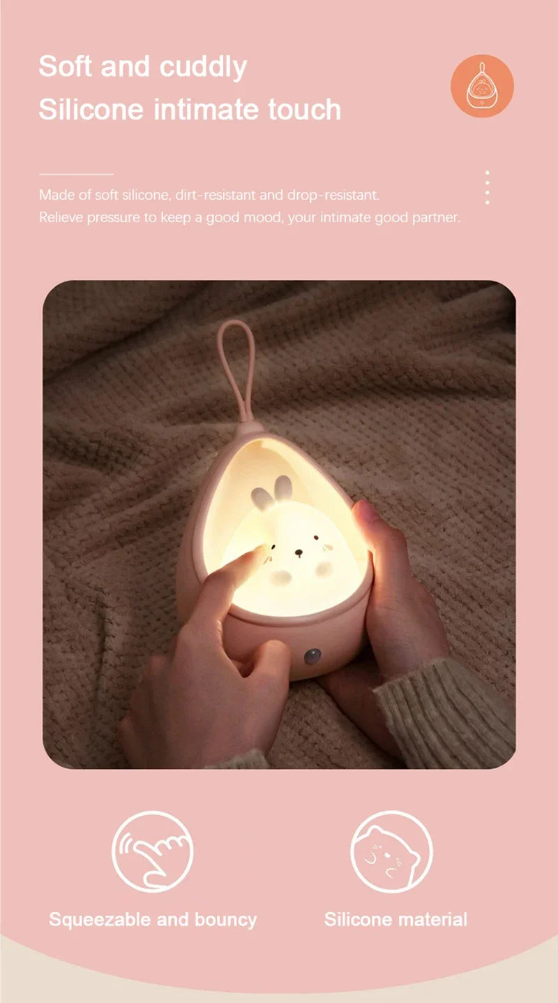 LED USB Rechargeable Intelligent Human Sensing Sleep Light Night Light