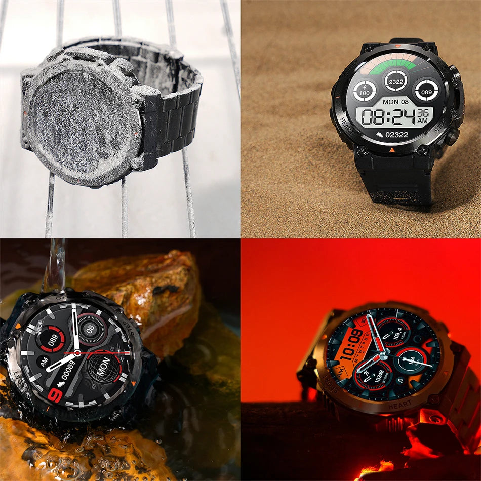 2026 Men Fitness Smart Watch Bluetooth Calling