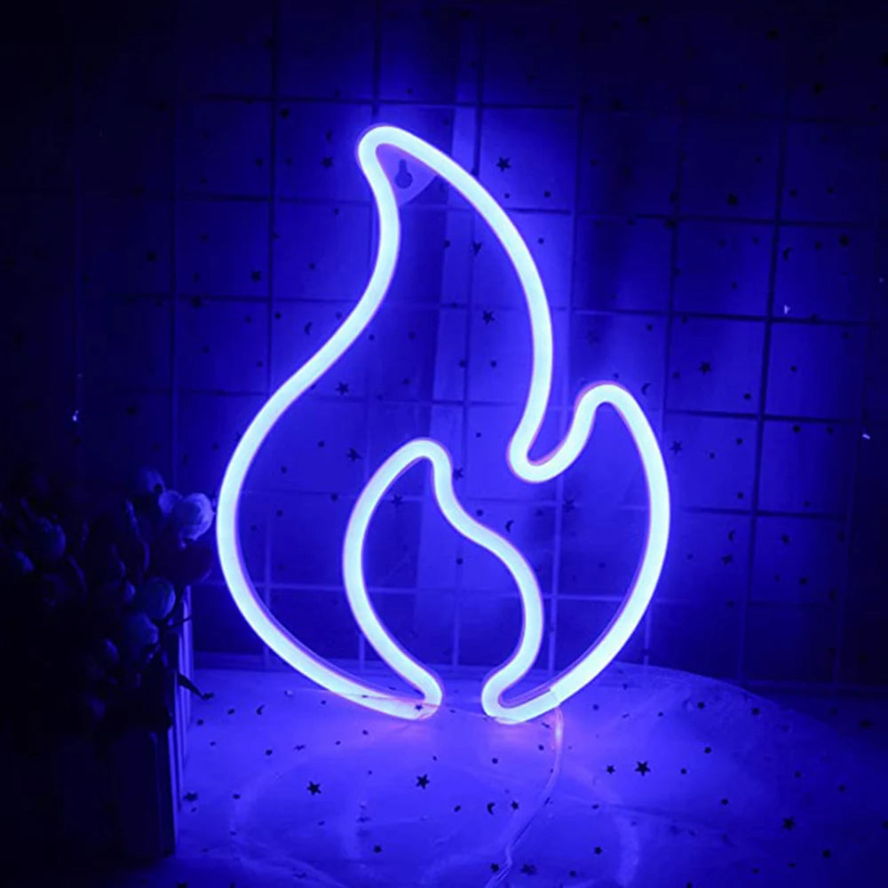 USB/Battery LED Neon Light Wall Art