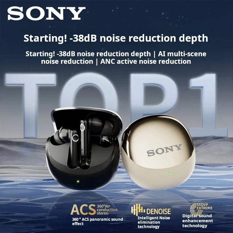 Sony S12 True Wireless Earphone HIFI Stereo Sound Earbuds