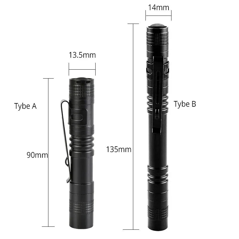 Mini LED Flashlight Pocket Pen Light