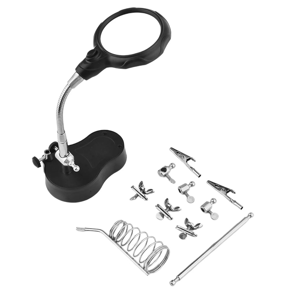 3.5X/12X Welding Auxiliary Clip Magnifier