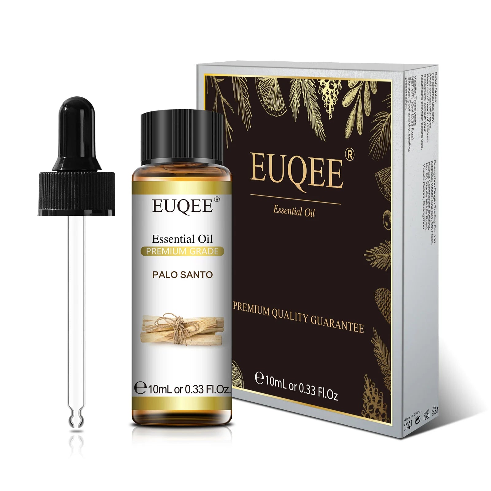 EUQEE 10ml Natural Essential Oil Set  Brief Description