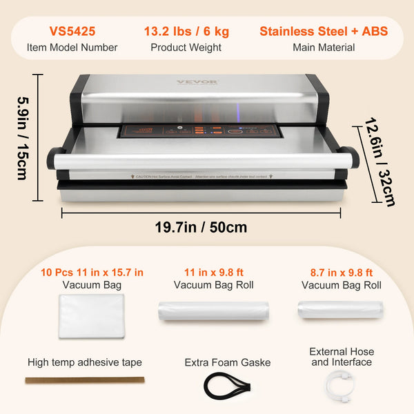 Commercial Automatic Food Vacuum Sealer Machine