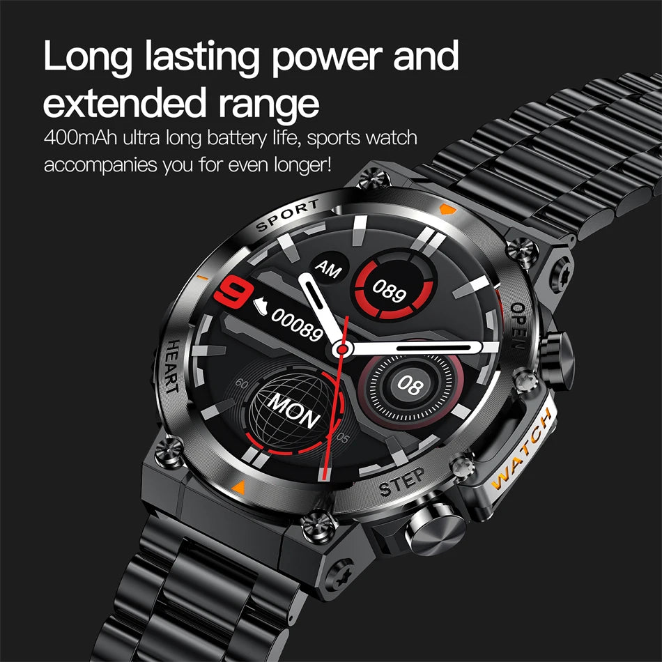 2026 Men Fitness Smart Watch Bluetooth Calling
