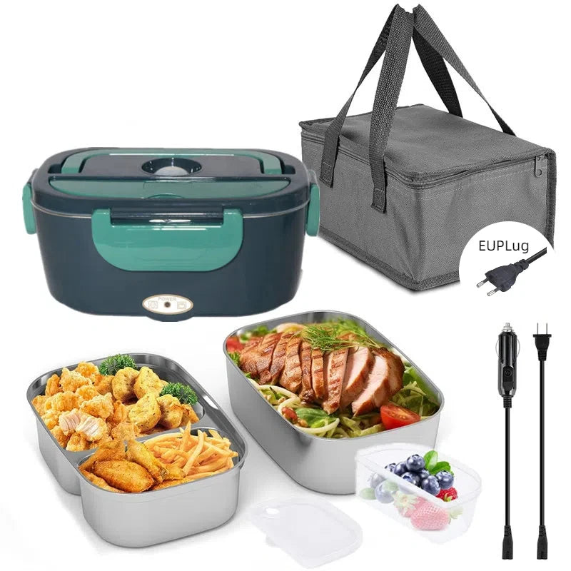 HOMEFISH 1.5L Electric Lunch Box Food Warmer