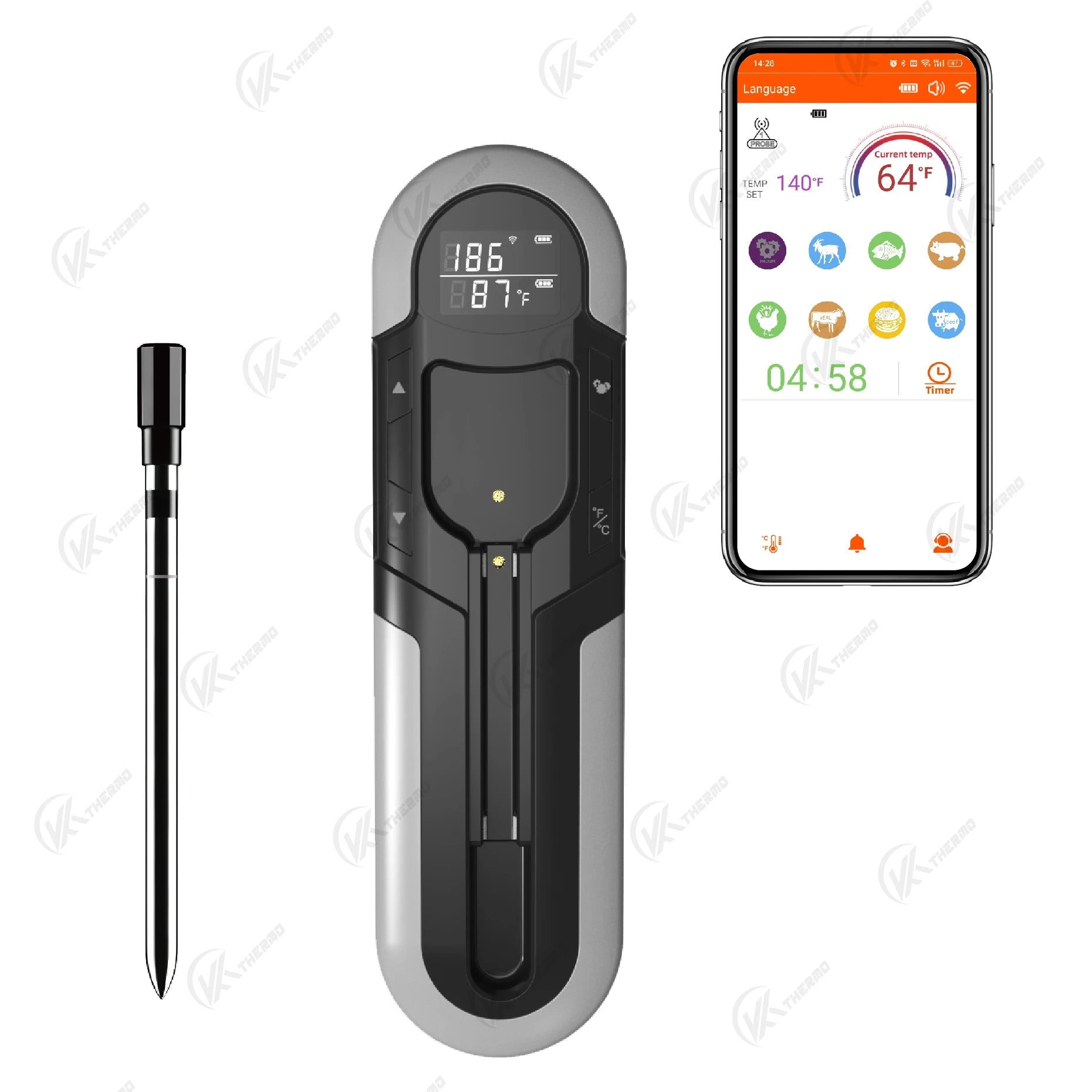 Wireless Cooking Thermometer