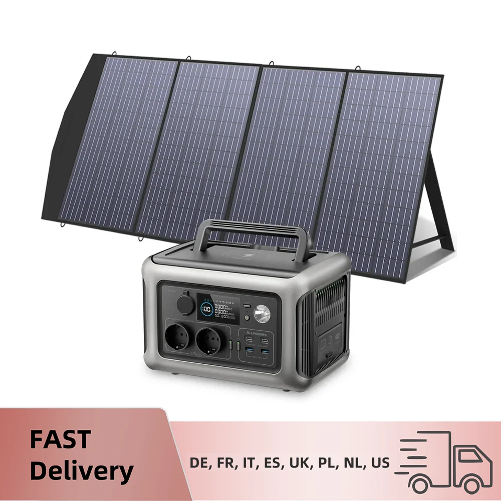 ALLPOWERS R600 Solar Generator with Optional Solar Panel