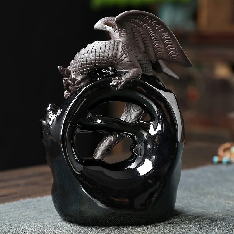 Creative Dragon Waterfall Incense Burner