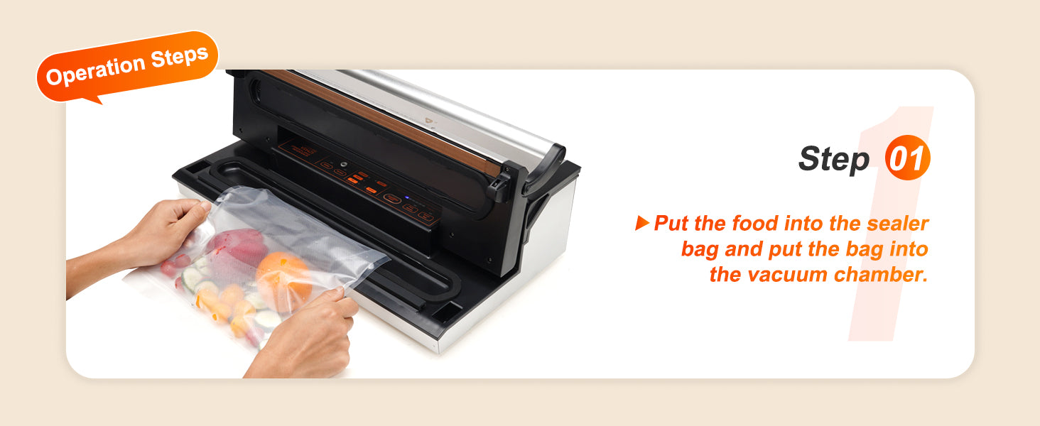 Commercial Automatic Food Vacuum Sealer Machine
